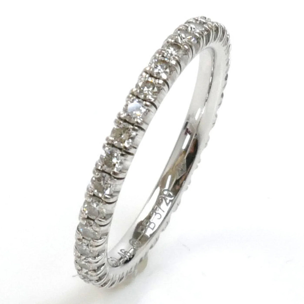 CARTIER Gold Eternity Cartier Women's Etincelle Full 46 6 de (Good) Pre-Owned Size White B4077946 1.6g K18WG Ring