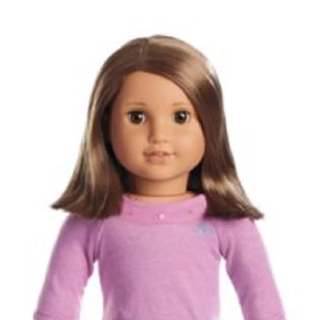 Brown Truly Doll Girl Skin #28 Me Eyes DN28 Brown Medium Hair American 18"