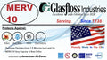 '- or Office - Home 10 Pleated - - 12) - The of or MERV Filter Filter In Furnace Air (Pack Made Air USA. - 2" HVAC Filter Air AC Glasfloss 18x36x2