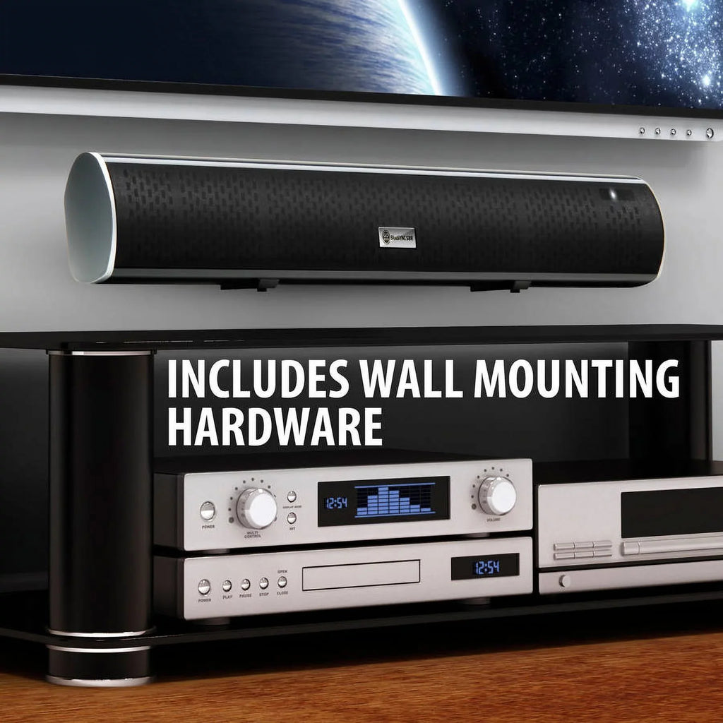 Mounting Bar Samsung with Works , Bluetooth With , More , Theater Sound GOgroove , 4K Home 2.1 HD Kit Wall TCL and & Smart - TVs , Sony Internal VIZIO Subwoofer Speaker &