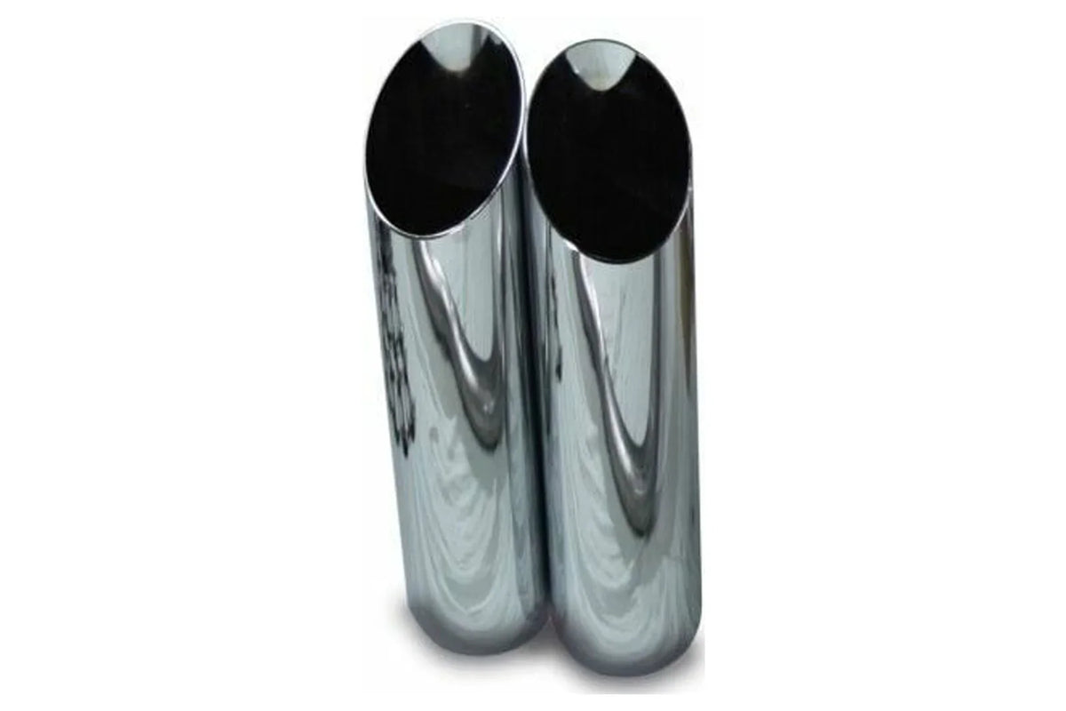 Slash Kits Dual Tip Exit 40 Flowmaster 3" Ford Exhaust Super F150 15-18 Corner