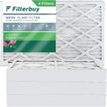 Pleated HVAC Filters (4-Pack) Furnace AC Filterbuy 13 10x25x4 MERV Air