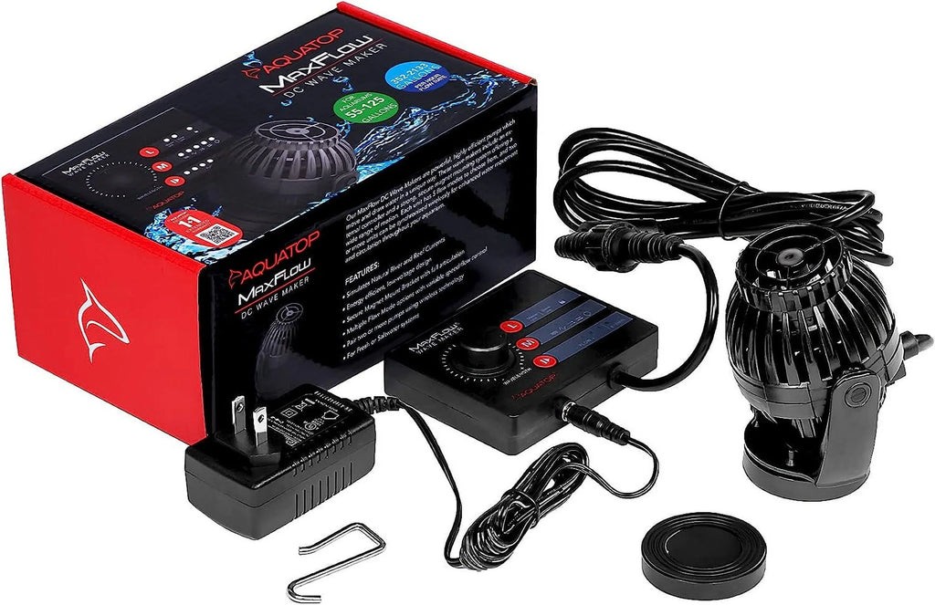 DC Fits Aquarium 2 With For Connect Wavemaker Wirelessly Pump Maxflow Gallon Controller, Or Aquariums, Safe – Pump, 2,113 55-125 Salt Tanks, GPH water MWV-2000 Units, More &