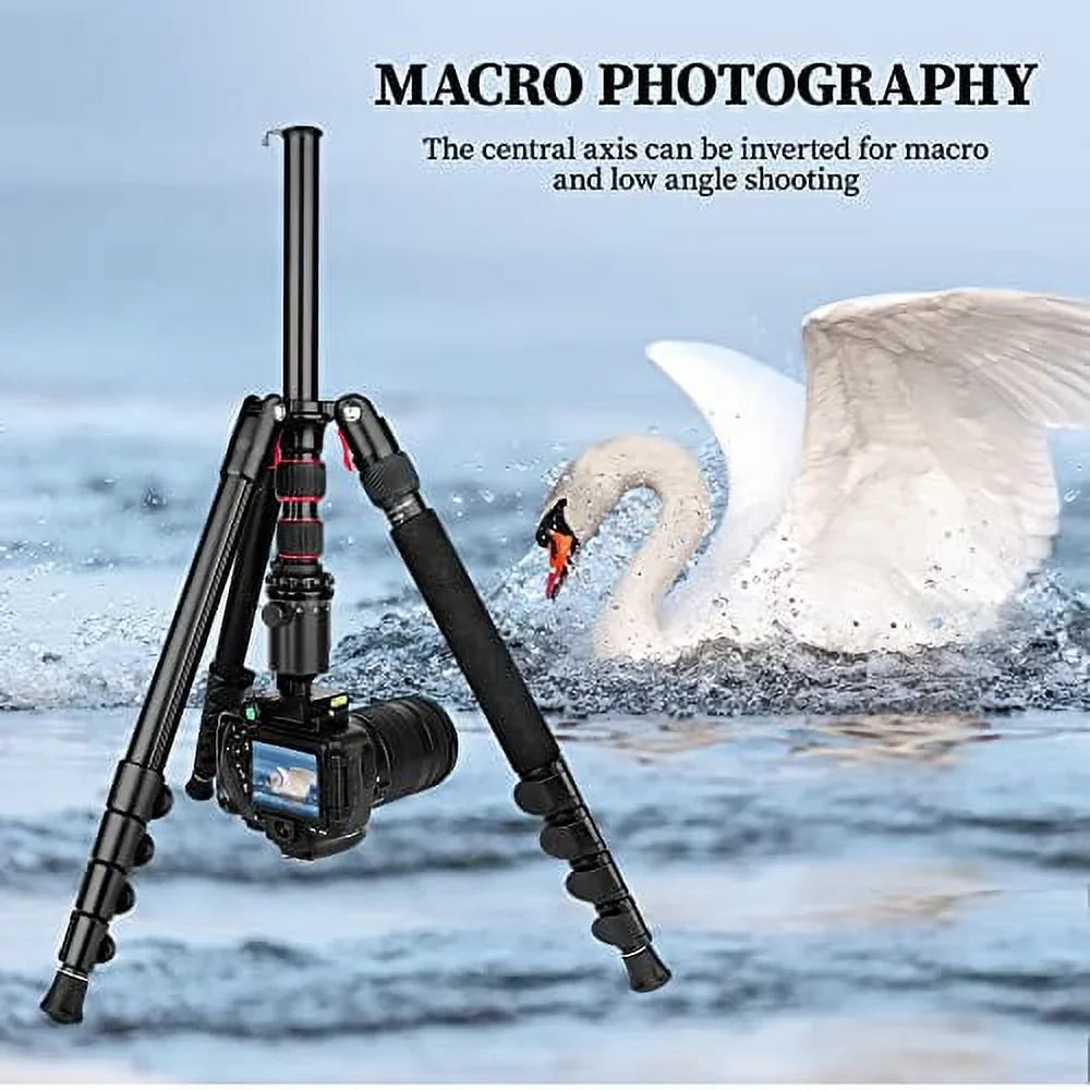 Monopod, Heavy Professional Tripod Load Travel Phone Tripod Aluminium 81 Duty Mount,16.5" Camera 360 Folded and for for Victiv inch Camera, 30lb DSLR Tripod with Size, Degree Ball Head