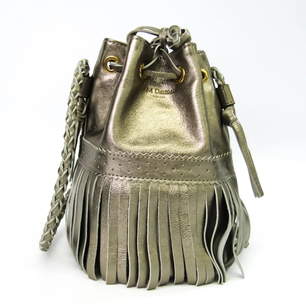 Bag S Gold (Good) Handbag,Shoulder J&M Pre-Owned Carnival Women's Davidson Leather