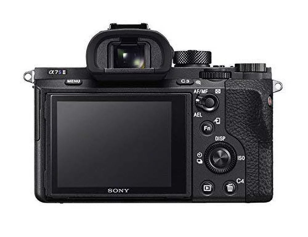 ILCE7SM2/B with Sony Full-Frame No Camera E-mount Warranty Black Model) a7S Sensor, MP (International II 12.2
