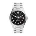 Men's Fossil Defender Solar-Powered Steel Watch Stainless