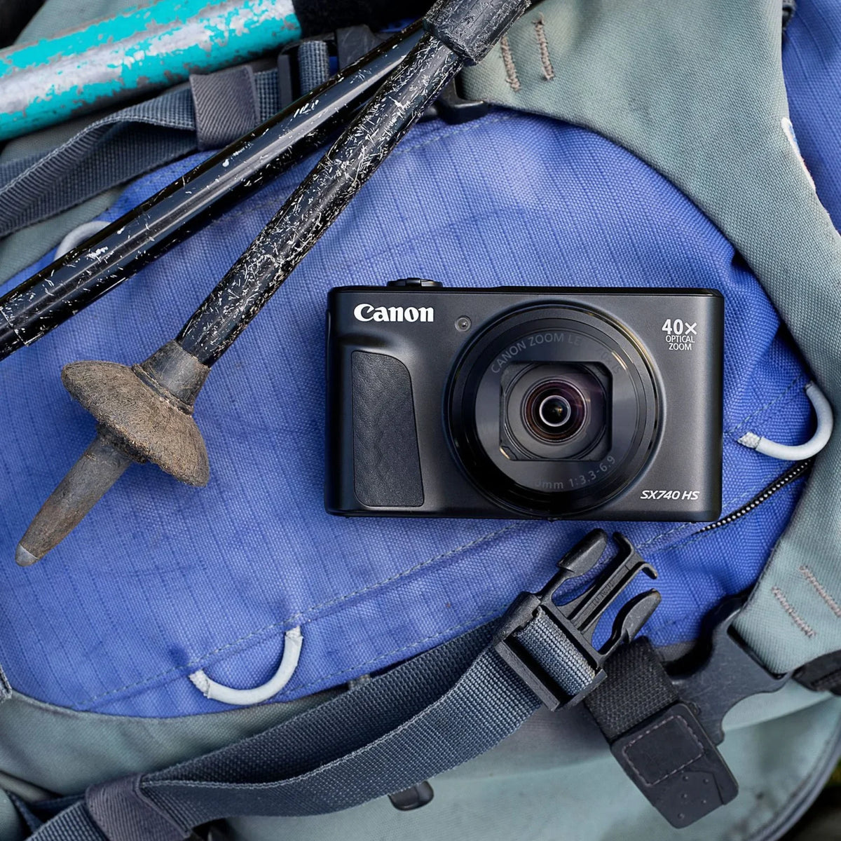 Black 20.3 Compact PowerShot Camera, SX740 HS Megapixel Canon
