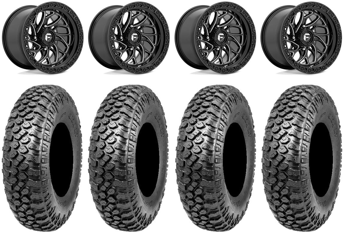 XP Fuel / XP 900/1000 Polaris Tires 1000 32" RAZR Bk 15" Wheels Ranger / XT XP Runner RZR PRO