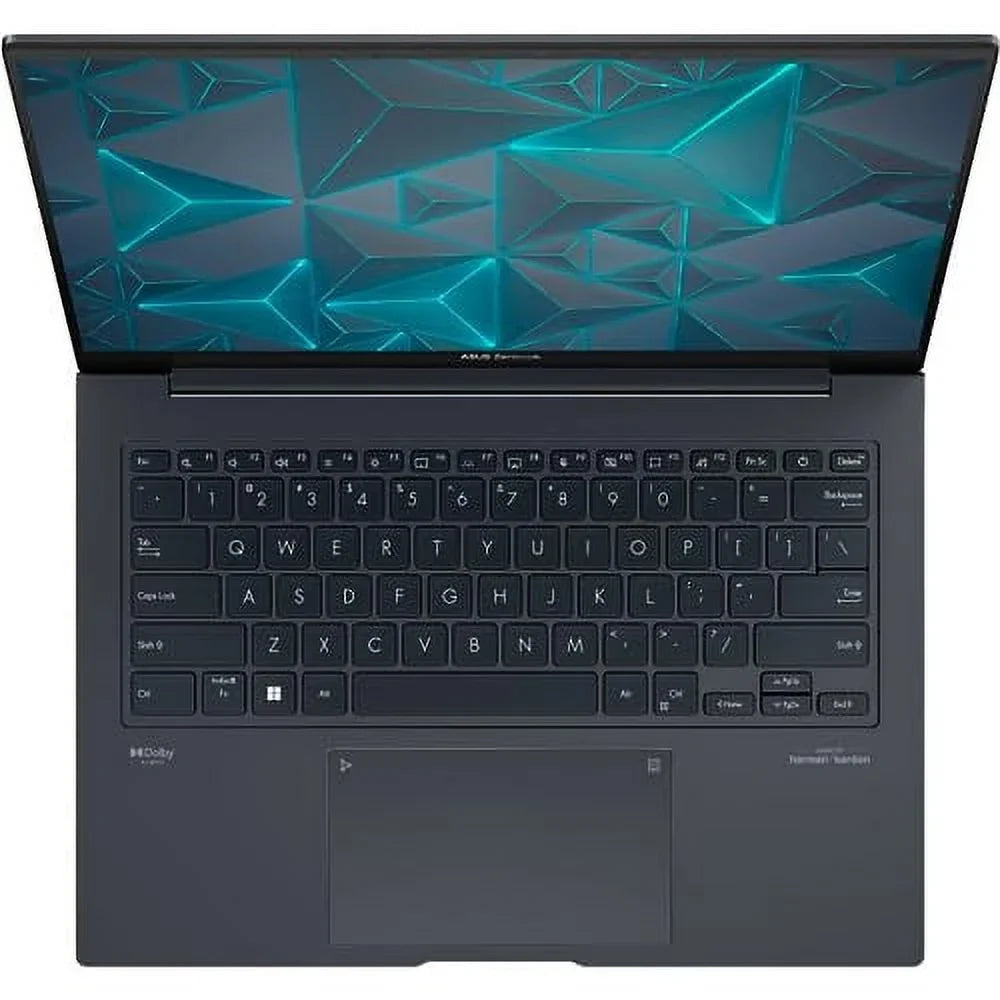 RAM, 13th Zenbook 11 14.5" Thunderbolts, Wi-Fi 16GB HDMI, 6, Home, i7-13700H, Gray Laptop, Core PCIe OLED SSD, WQXGA 2TB Gen 14X Webcam, Intel Windows Touchscreen, ASUS