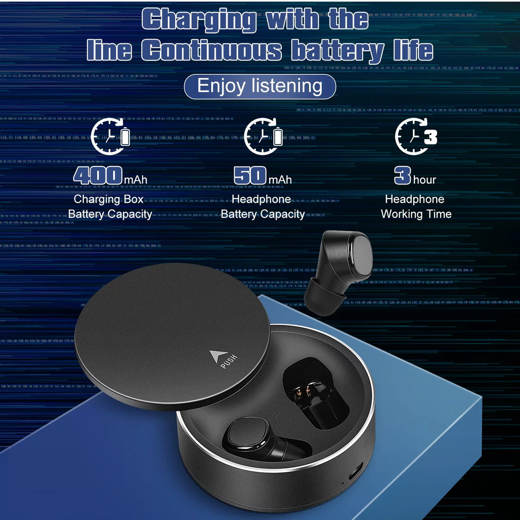 X7 Sports 5.0 Mic in-Ear Bass Built-in For Earbuds Earbuds IPX5 Black Compact UrbanX Deep Sony True - Headphones Bluetooth Xperia Mic Touch Wireless XZ1 Waterproof with Earphones Control