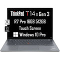WRT, FHD+ 16GB ThinkPad 7 (AMD Fingerprint, 6850U, Laptop, Backlit, 3 Win 10 14" Business SSD, 512GB (8-Core Lenovo 3-Yr Webcam, Ryzen Touchscreen RAM, Beat FHD i7-1185G7)) Pro 11 Gen T14s Pro /