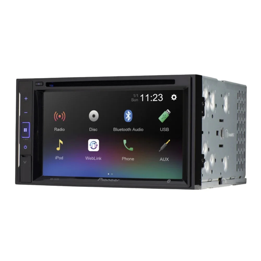 (5Item) 2007-2010 For Stereo Expedition Camera, Din KIT2533 Pioneer Multimedia Dash With Receiver Car Installation DVD / Bundle Double Bluetooth Kit with Ford - Touchscreen, Backup Kit