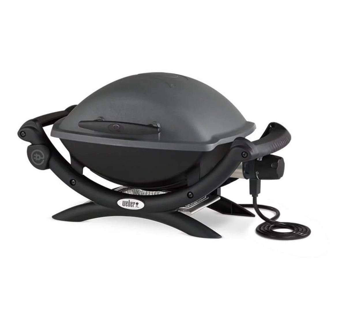 with Grill Grill Cover Q Electric Weber 1400 (Black)