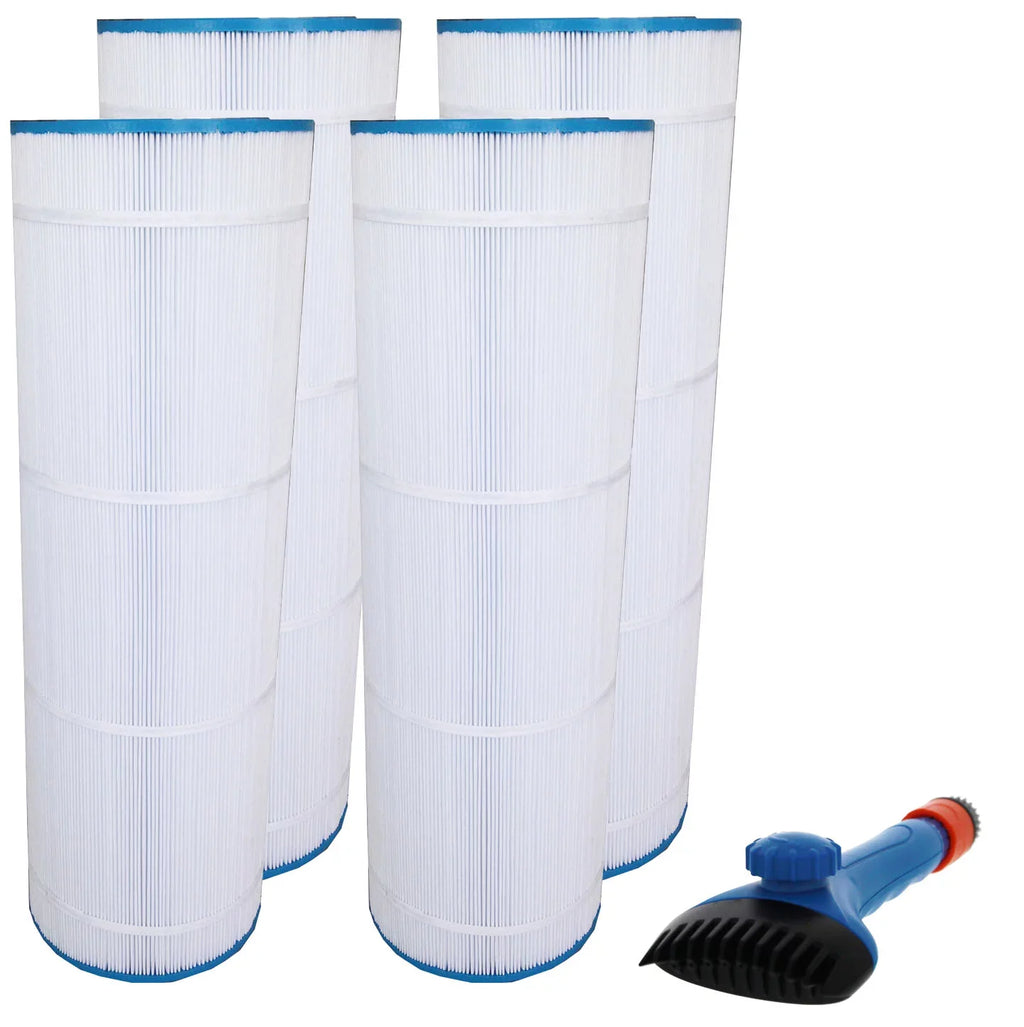 Replacement Tier1 4-pk Hayward Brush C1900RE, Pool sq Wand ft Filter Spa | and Filter CX1750RE, | PA175 Filter Fabric for Cleaner with FC-1294, Tier1 More Media & Cartridge Pleated 175