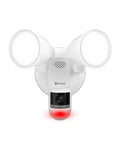 Motion Security Outdoor 2600 WiFi Floodlight Swann Wired Camera 4K UHD Lumen