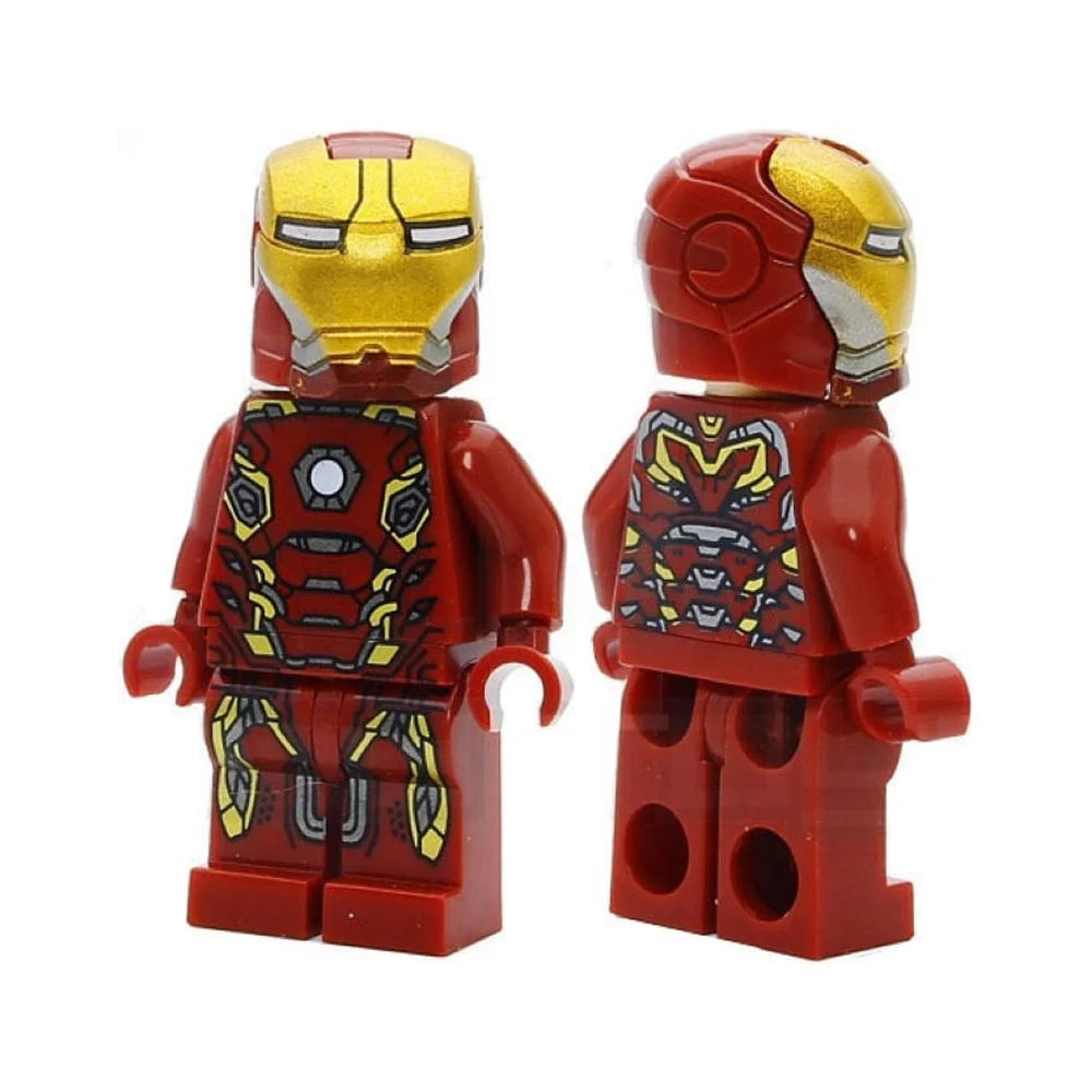 Toys Birthday Sets, Sets, Gifts Building Kids 16 Figures for Captain Collectible Iron 1.8 Gifts Hulk Blocks Action Kits America Man Party Minifigures Boys Christmas Building Pcs inch Superhero