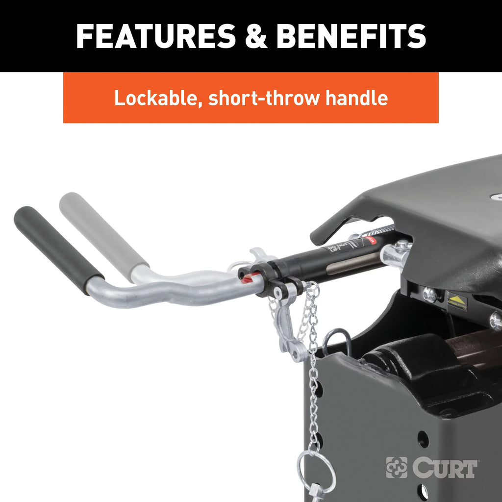 Hitch, lbs Wheel 5th Q20 20,000 16130 CURT