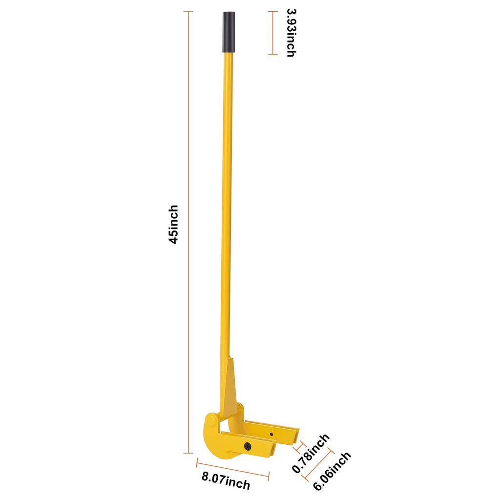 Wrecker Deck Bar BENTISM 41-Inch lbs Pry Pallet Buster Handle 2000 Tool Pallet