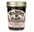 Seedless 2-Pack Black No oz. Mrs. Jars 8 Miller's Sugar Homemade Jam, Raspberry