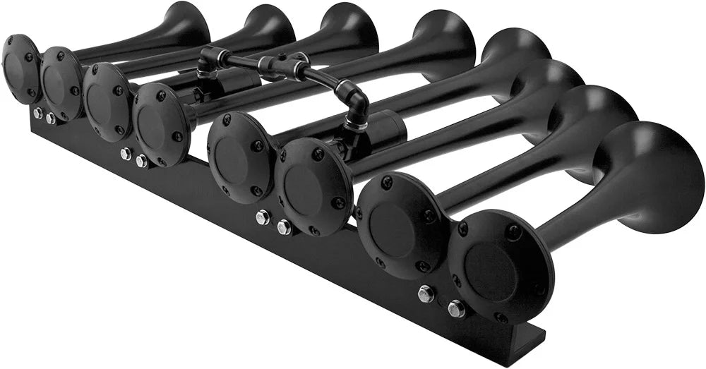 Compressor, 3 8 OCTOPOD Horn Air System- Trucks/Car/Semi. 200psi like VXO4830AB/8124XB Loud Tank, Horns Train Trumpets.Super Aluminum Onboard Vixen Pickup/Jeep dB.Fits Complete Vehicles Gallon Kit for