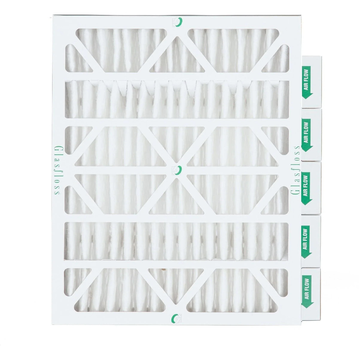 4" Inch Pleated Glasfloss. 24-1/2 6 Size: x Actual 3-3/4 MERV Pack x 19-1/2 of 20x25x4 13 Air by Filters