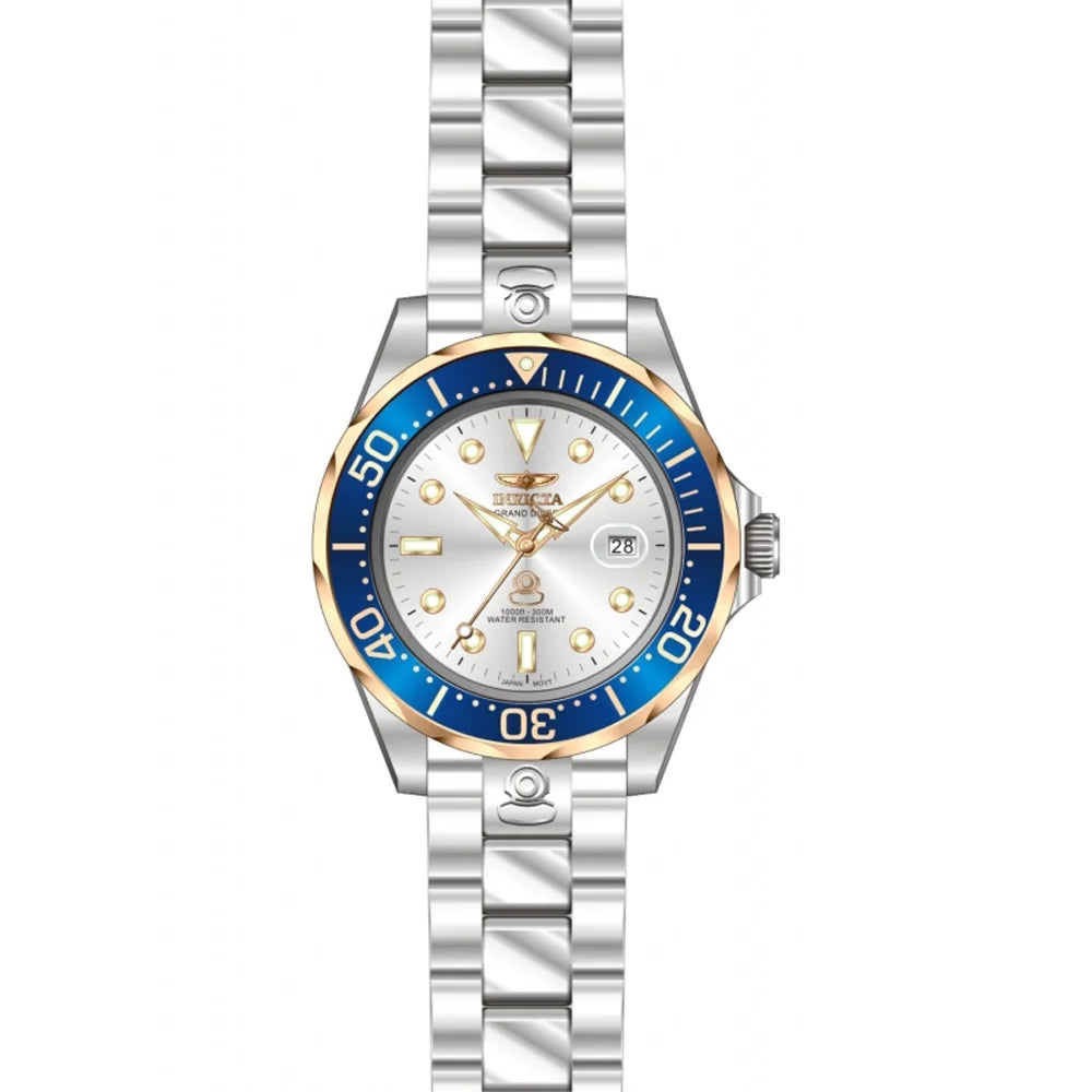 Steel Automatic Diver Dial Watch Men's Pro Silver 13789 Stainless Invicta
