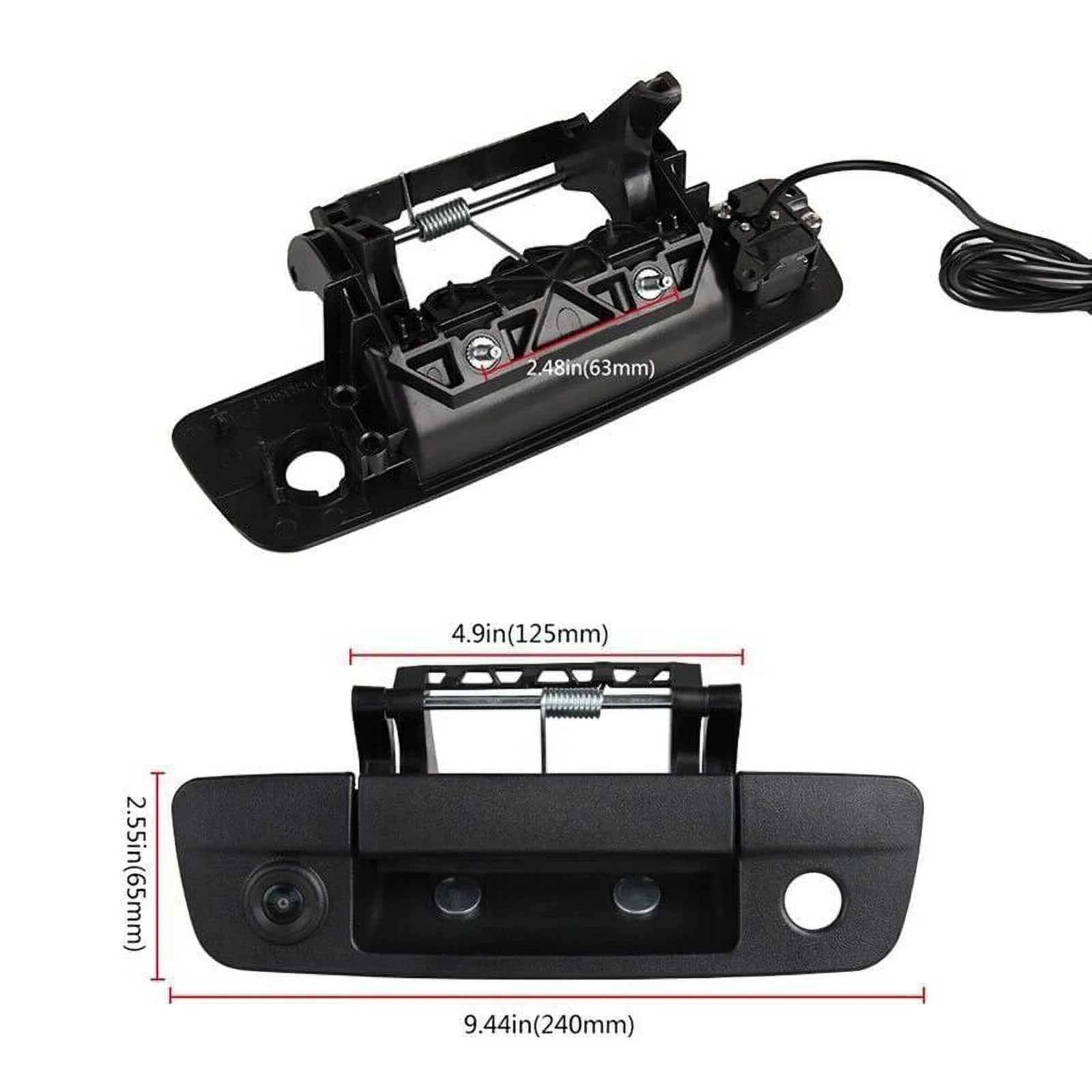 Improved Ram Camera Parking Backup Reversing 2009-2017 and Waterproof Dodge 1500/2500/3500 for