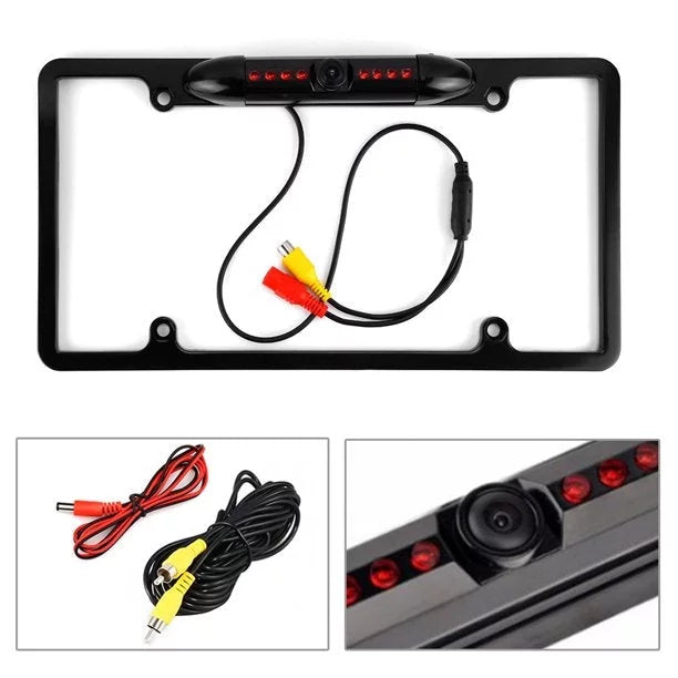 ILX-F511 Backup for Plate Frame Black Camera Rearview License ALPINE ILXF511