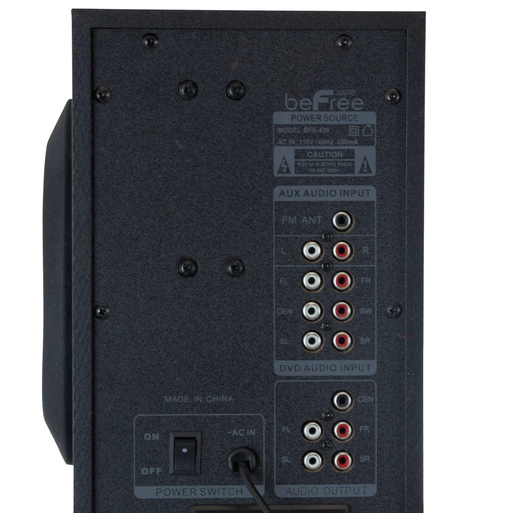 Remote System Speaker Surround Bluetooth 5.1 w/ beFree Sound Sound CA