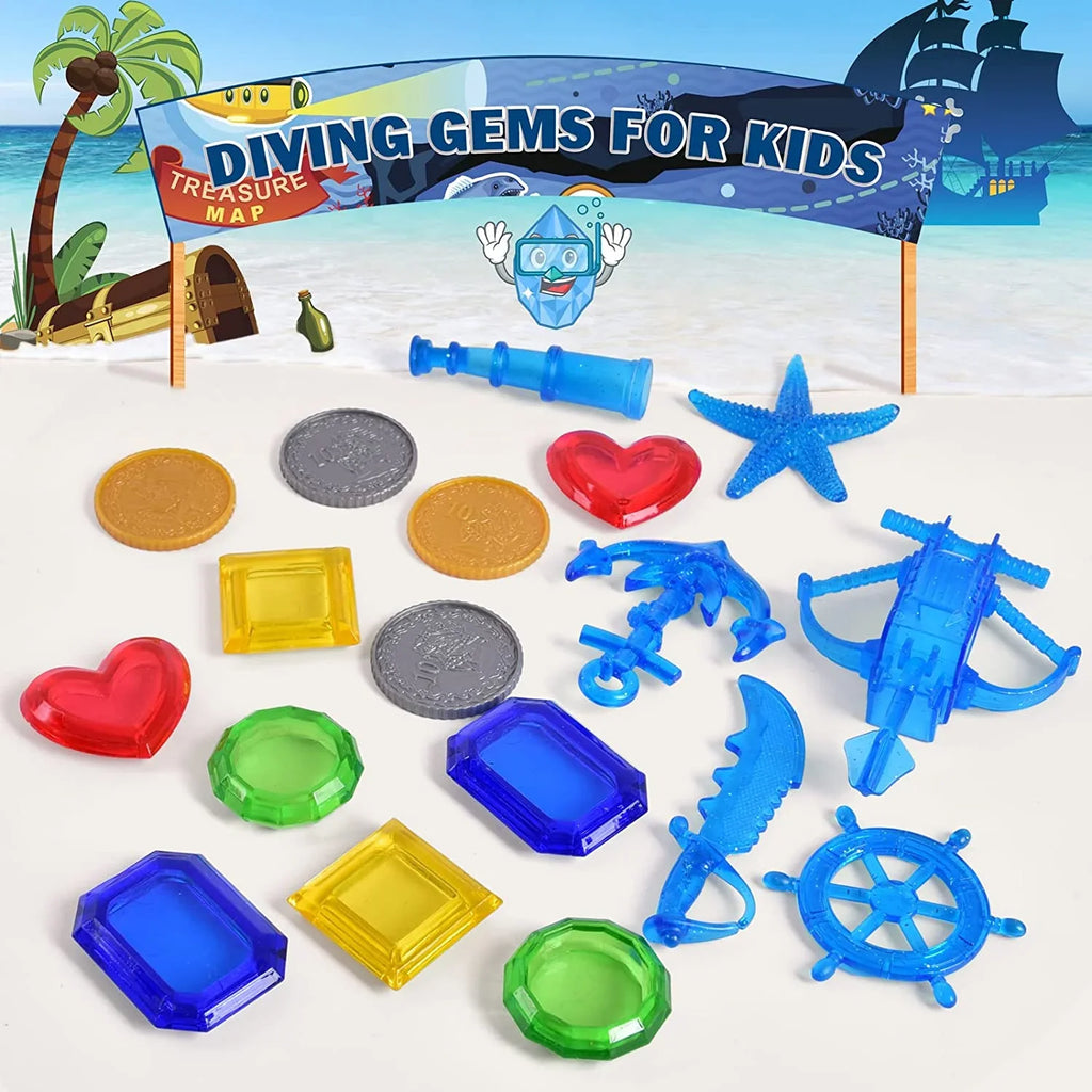 for Kids Toys 34PCS for Toys Swimming for Fun Pool Little Kids Diving Backyard, Toys Water Pool Toys