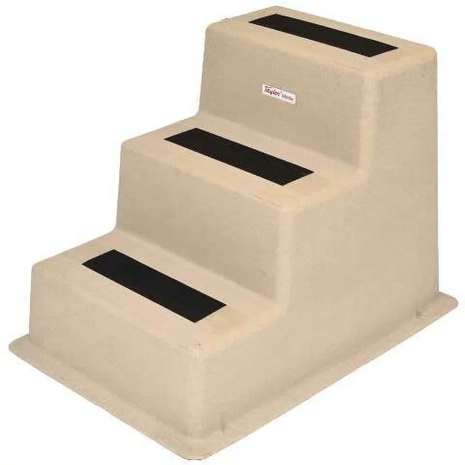 | Tread Step Dock Triple Sandstone Taylor Polyethylene Made 44300 Boat
