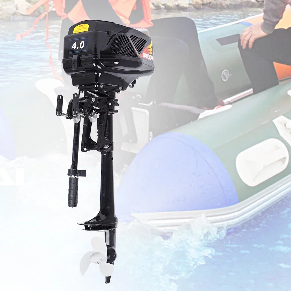 Propeller Outboard Engine 1000W Motor HANGKAI Fishing Electric Boat 48V Trolling