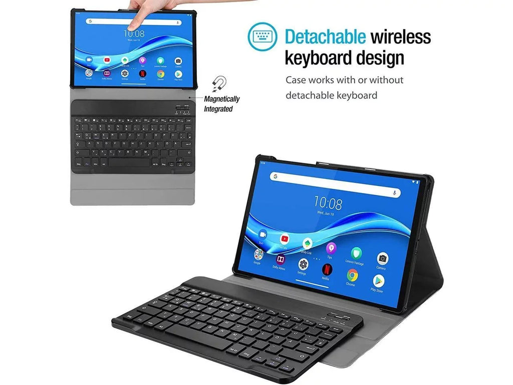 for TB-X606F M10 Tab FHD K10 Shell Lenovo Lenovo 2021 TB-X606X inch Keyboard Case 2020 Detachable Stand Wireless Plus Tab 10.3 / Keyboard Lightweight Slim with Gen Cover 2nd /