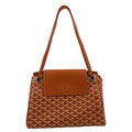 GOYARD Rouette Orange Pre-owned Shoulder Soft Bag Canvas