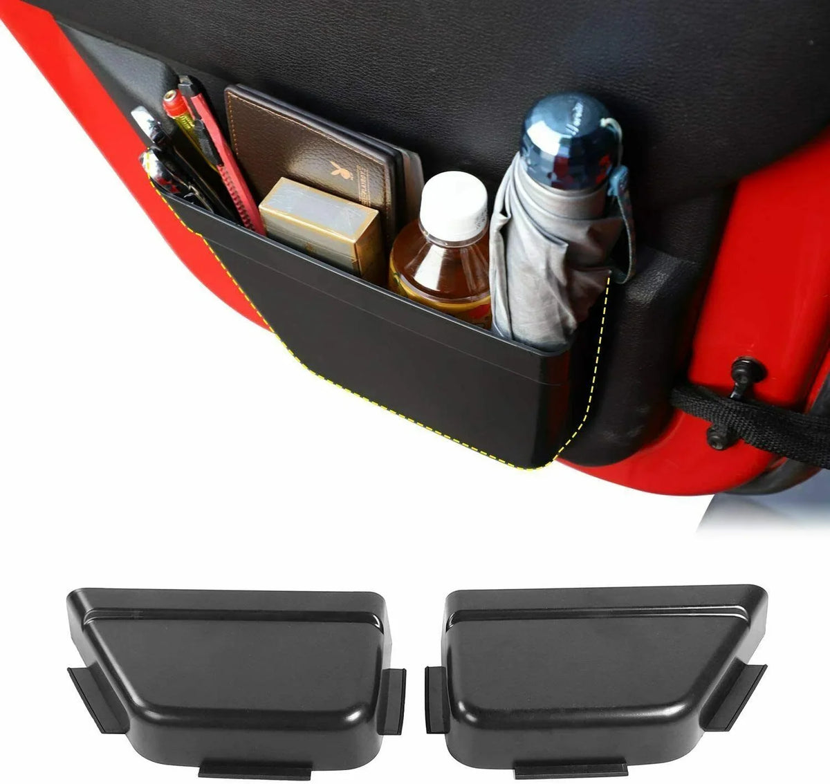Pockets Door Storage Teledu Insert Box Front/Rear Organizer