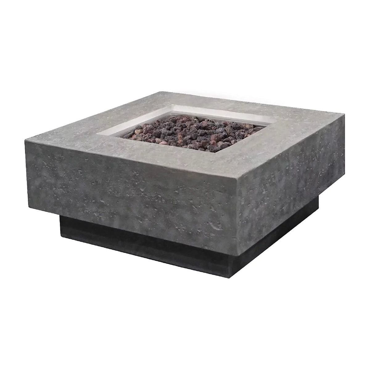 Natural Manhattan Gas Table 45,000 Outdoor Concrete Elementi BTU Fire