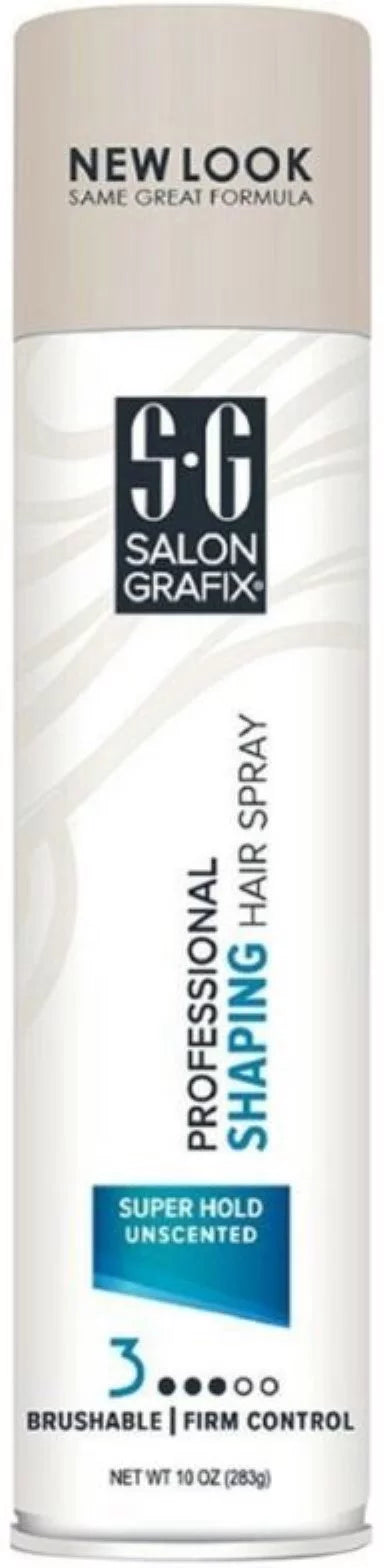 of oz Spray Hair Shaping Grafix 6) Unscented,10 Hold (Pack Salon Super