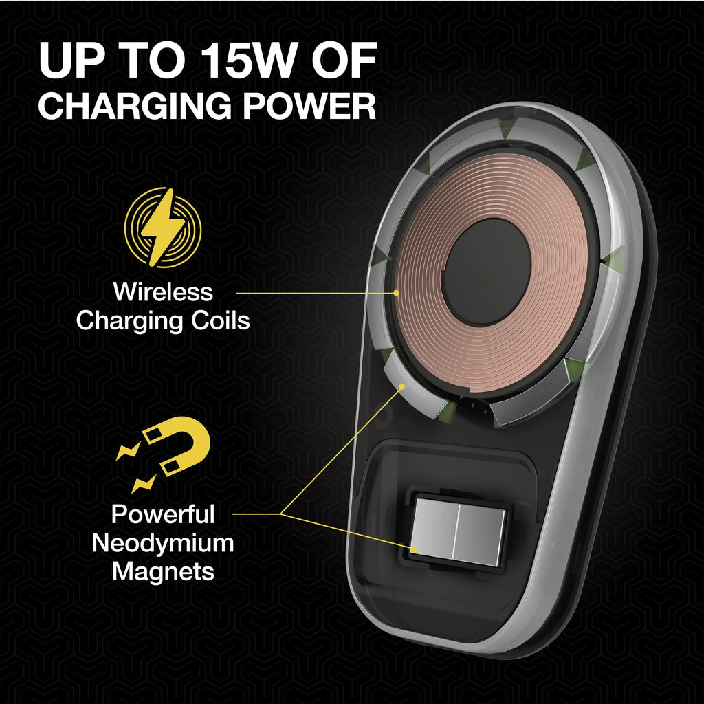 Dash/Vent Mount Magnetic Galaxy Charging W/ MagSafe MPQ5DV-SP1 Compatible Scosche Wireless iPhone,