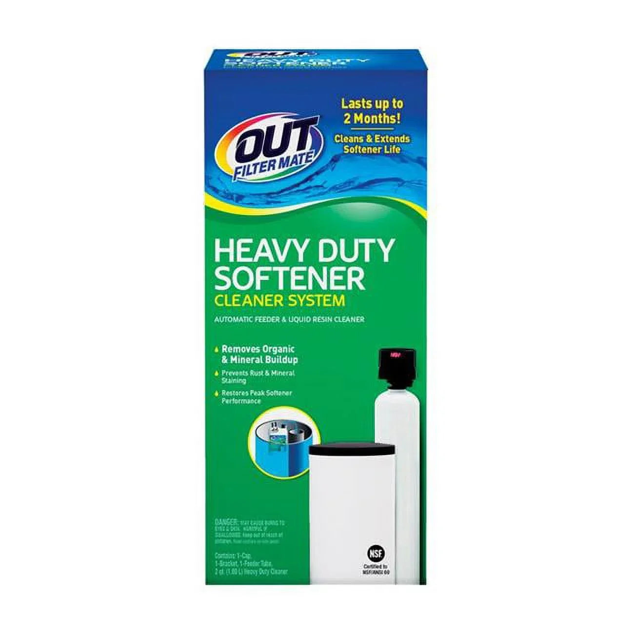 Mate OUT Cleaner 64 System Liquid oz Filter Softener Kit
