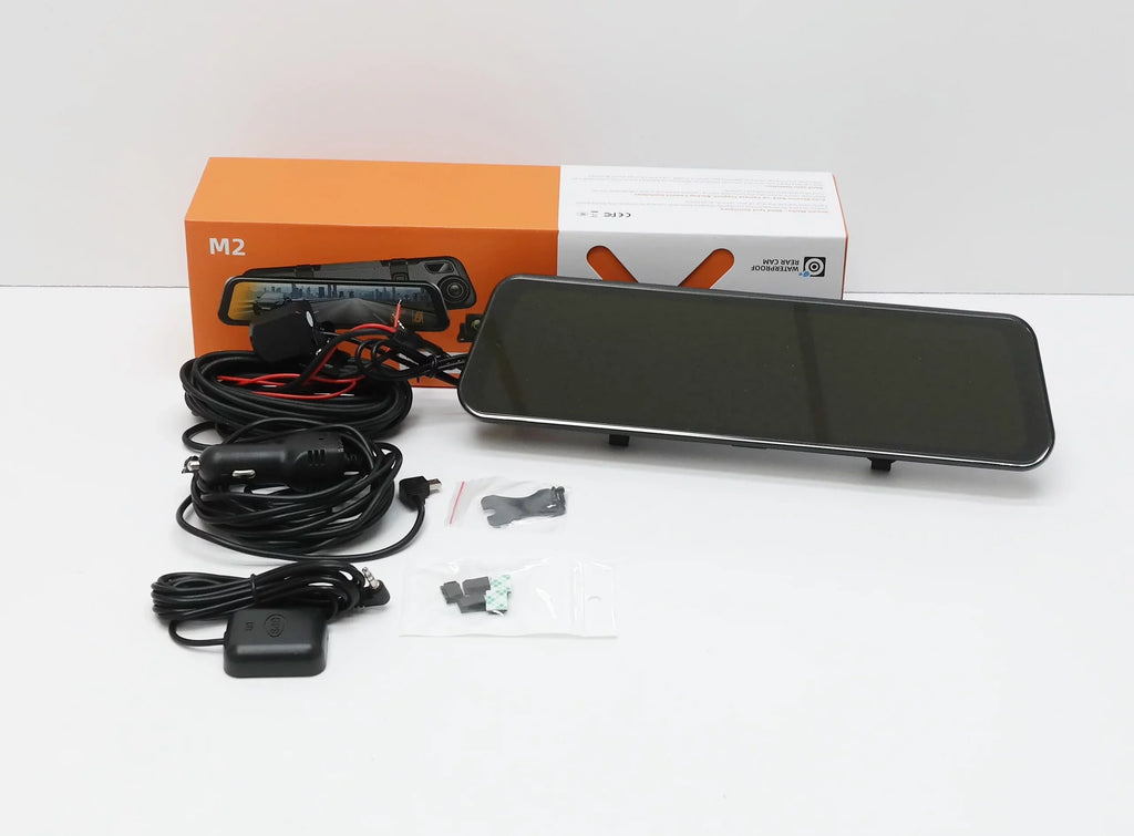 Smart A Cam M2-BBY Rear Mirror M2 GPS with Dash and Grade Rexing 2K Front Pre-Owned