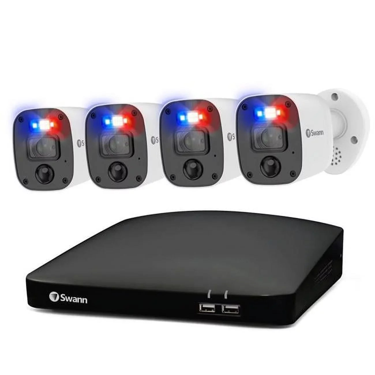 Indoor DVR Enforcer & & System, Black Security Camera Outdoor White
