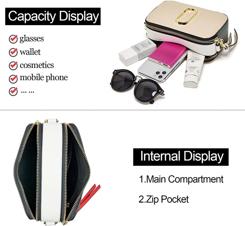 Purse Crossbody Bag Satchel Women Khaki Shoulder Trendy Clutch Small Snapshot Handbags Camera Bags
