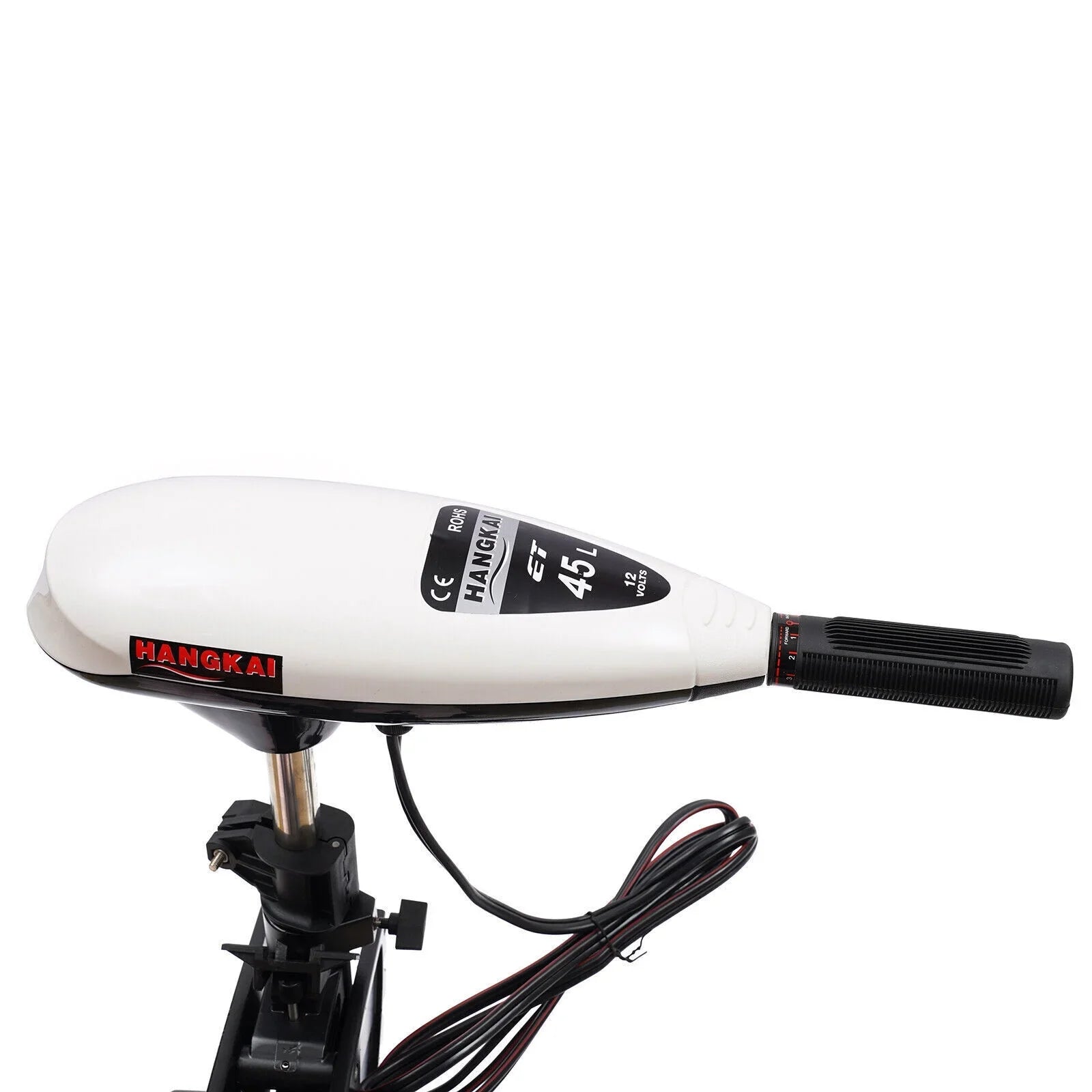 12V Boat Heavy Duty Electric Motor Engine 45LBS HANGKAI Trolling Motor Outboard