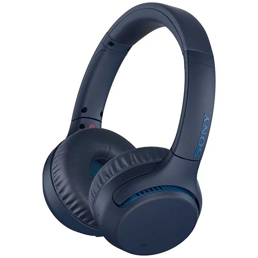 Audio Deco Gear WH-XB700 Sony BASS Blue - EXTRA with Headphones Wireless Bundle