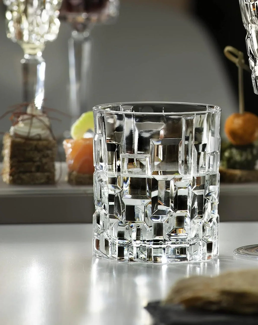 Drinkware Whiskey Pack 11 11.5 Highball Tumbler 12 oz, Cristalleria RCR Count 1 & DOF Crystal of Glass oz Set Italiana