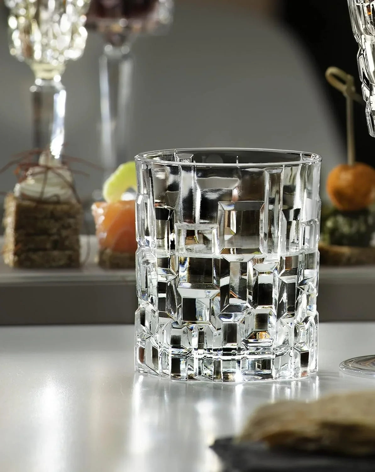 Drinkware Whiskey Pack 11 11.5 Highball Tumbler 12 oz, Cristalleria RCR Count 1 & DOF Crystal of Glass oz Set Italiana