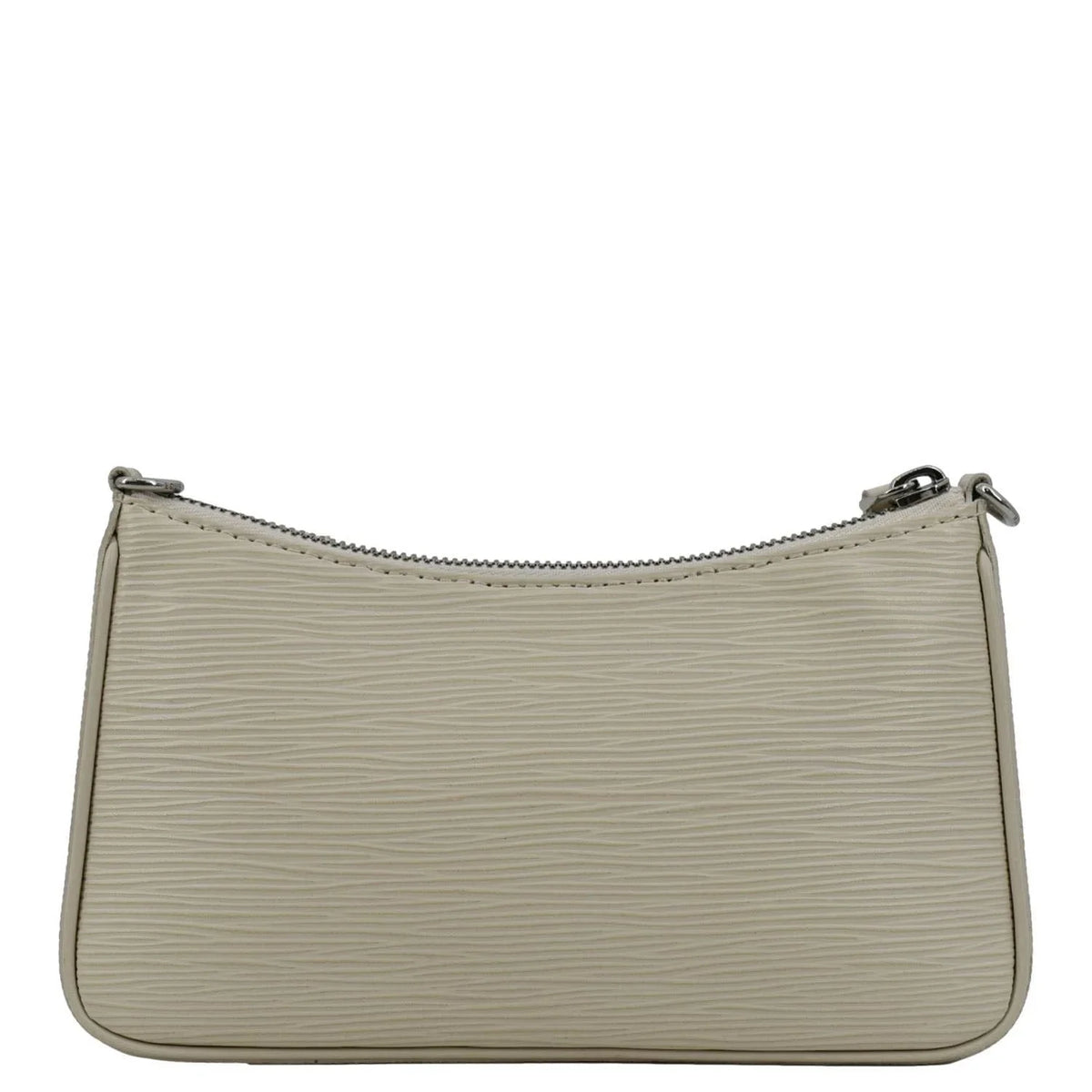 Easy Strap Pre-owned Epi VUITTON Bag Pouch On Cream LOUIS Leather Shoulder