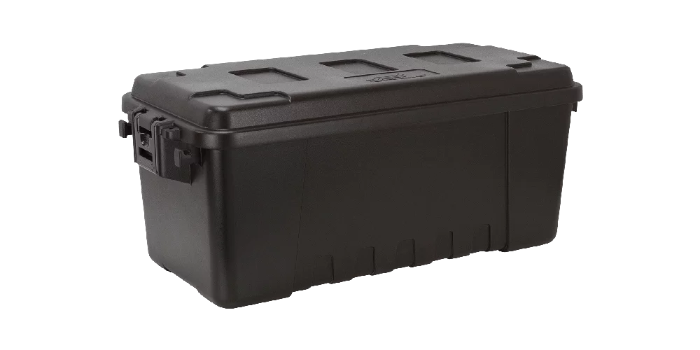 for Storage, Sportsman's Medium Trunk Black Lockable Automotive Plano