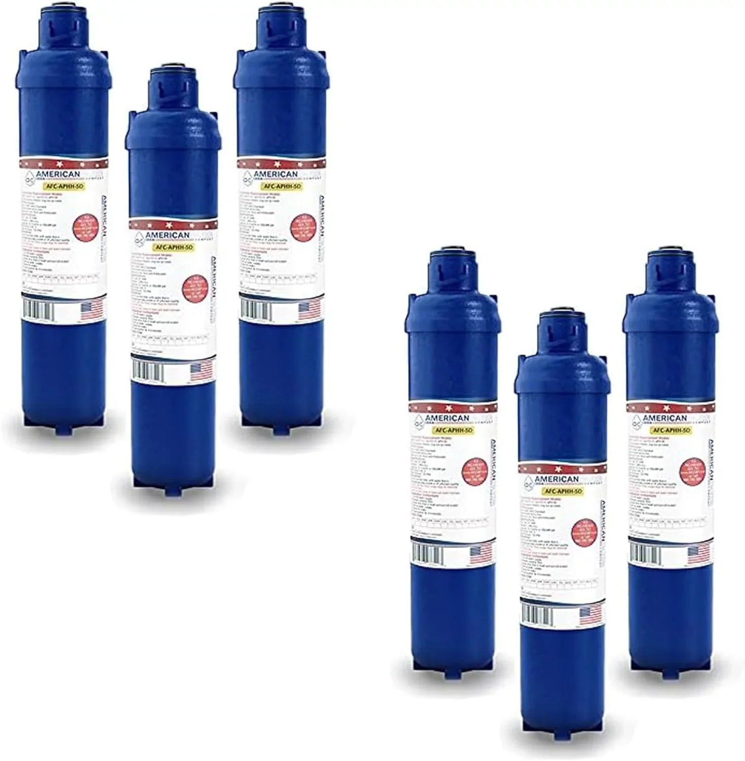Aquapure(R) Compatible Filter Made With 56210-01 The AFC U.S.A Model AFC-APWH-SD, In # Brand Water 6PK AP902 56211-01 (R) AP910R